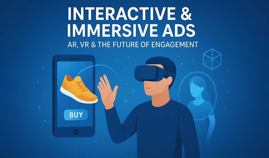 Interactive & Immersive Ads: AR, VR & the Future of Engagement