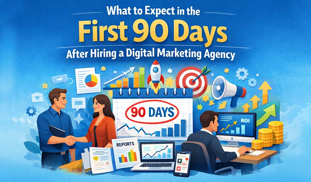 What to Expect in the First 90 Days After Hiring a Digital Marketing Agency