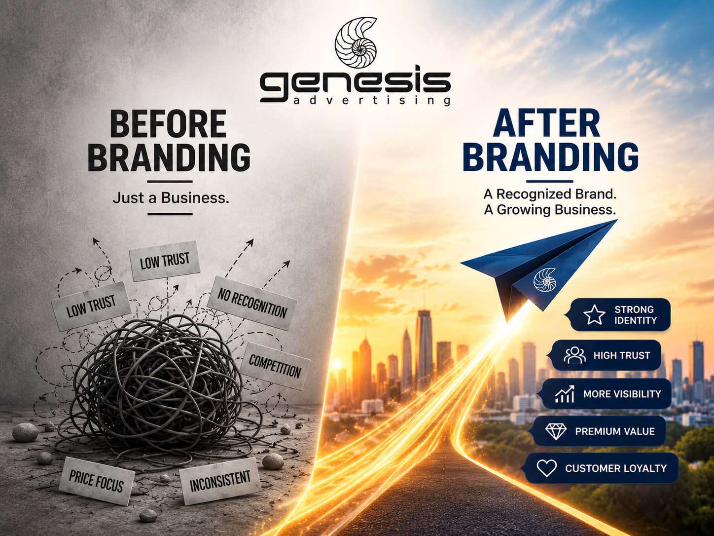 Before Branding vs After Branding: The Business Shift