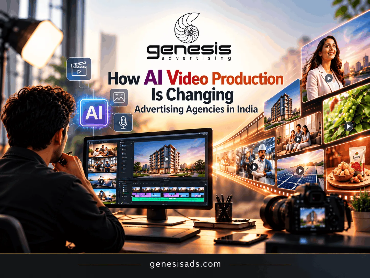 AI Video Production Transforming Advertising in India